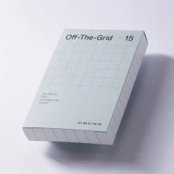 Gmund Notes w kratkę Off-The-Grid 15 - - Sky 100 g 200 ark.
