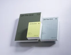Gmund Notes w kratkę Off-The-Grid 15 - - Sky 100 g 200 ark.