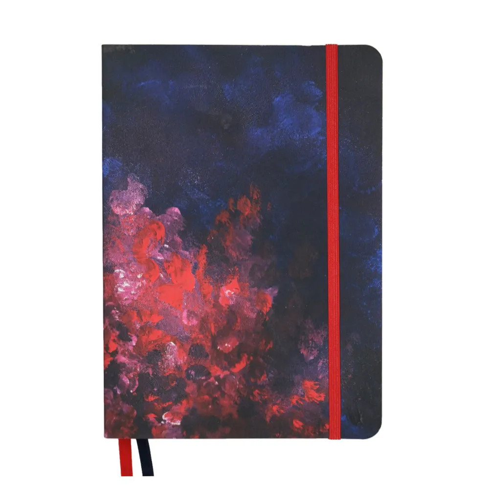 Devangari Notes w kropki Fire in the Night B5 - - miękka okładka, 120 g/m2 > Notatniki W Kropki