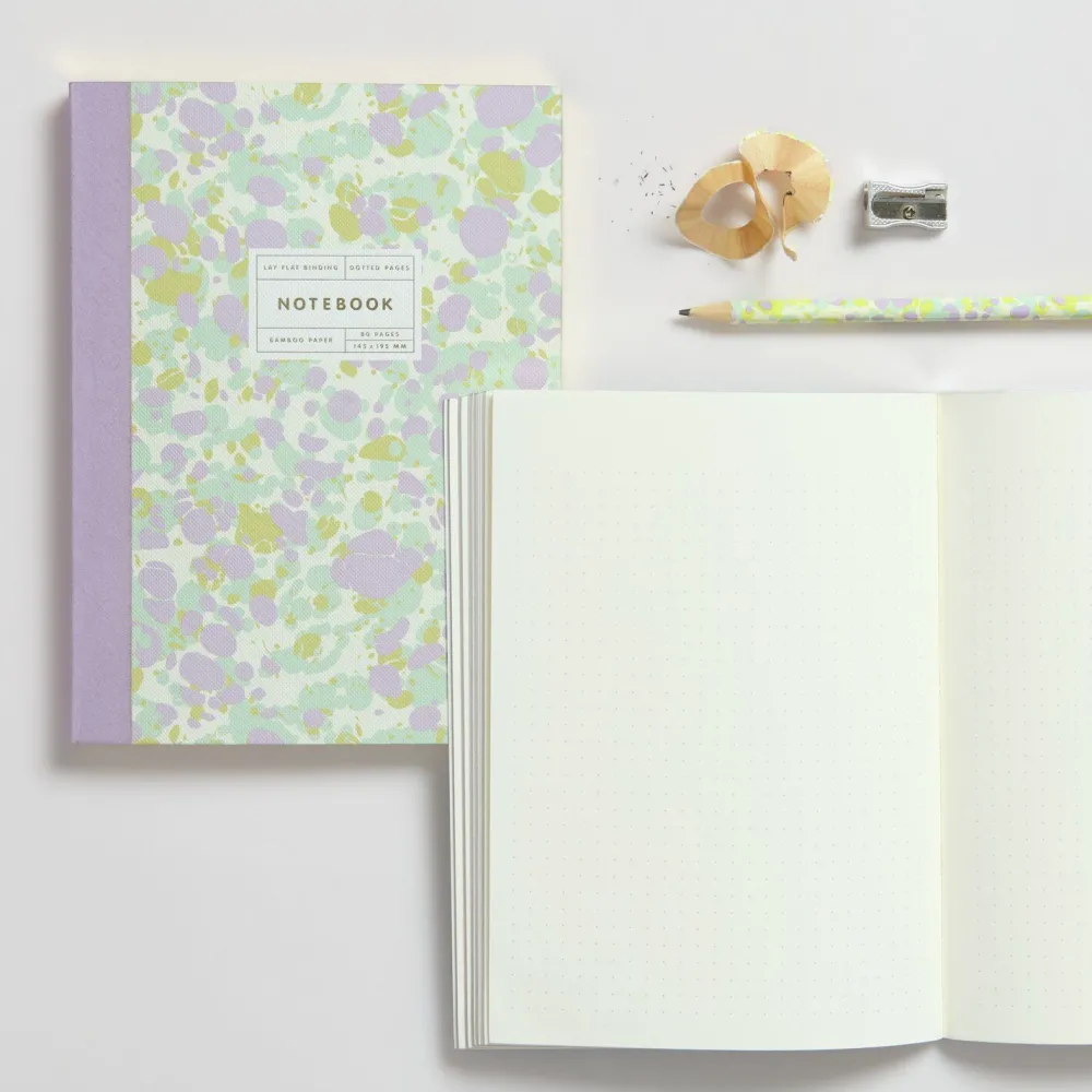 Rico Design Notes w kropki Marbled 14,5 x 19,5 cm - Paper Poetry - 80 ark. > Notatniki W Kropki