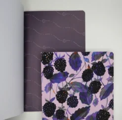 Devangari Notes w kropki otabind Blackberry Bliss A5 - - 120 g/m2