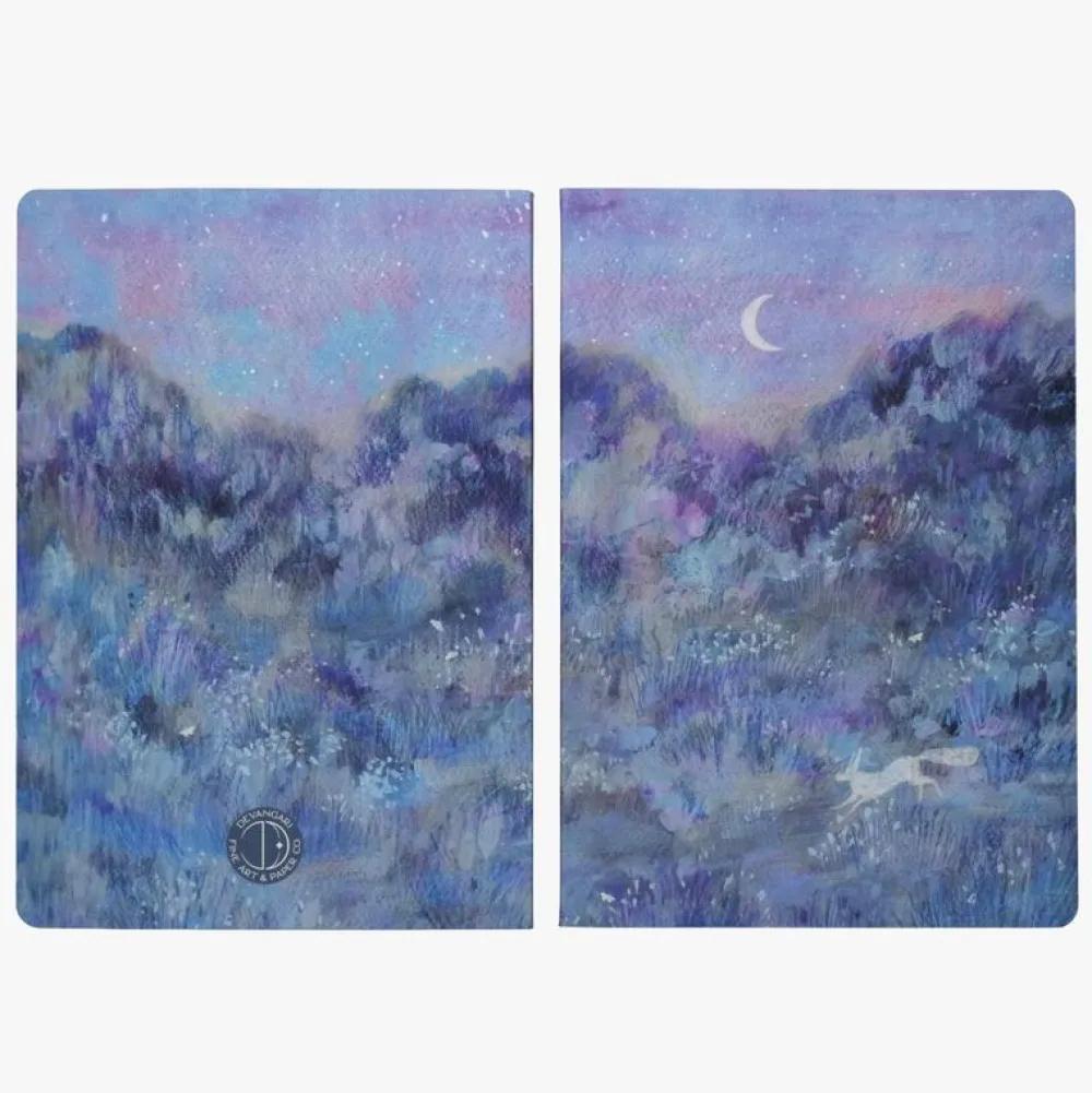 Devangari Notes w kropki otabind Night Meadow A5 - - 120 g/m2 > Notatniki W Kropki