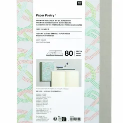 Rico Design Notes w kropki Paths 14,5 x 19,5 cm - Paper Poetry - 80 ark.