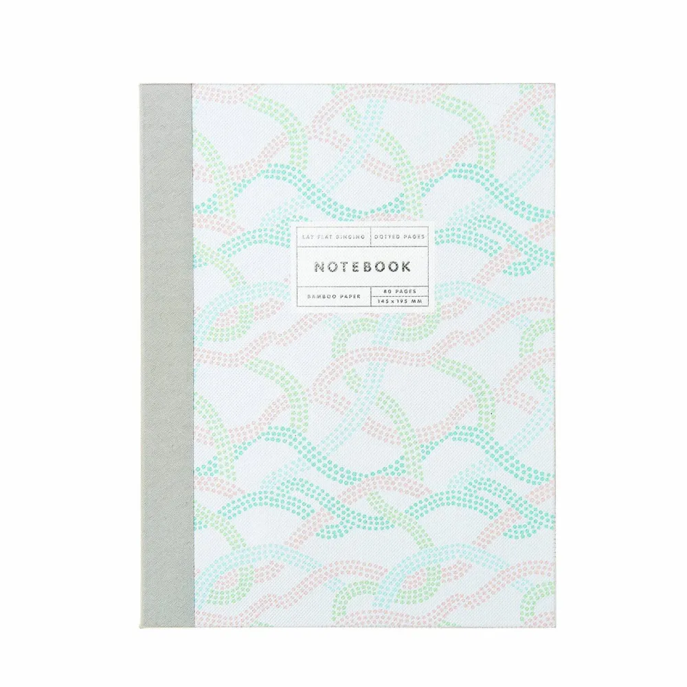 Rico Design Notes w kropki Paths 14,5 x 19,5 cm - Paper Poetry - 80 ark.