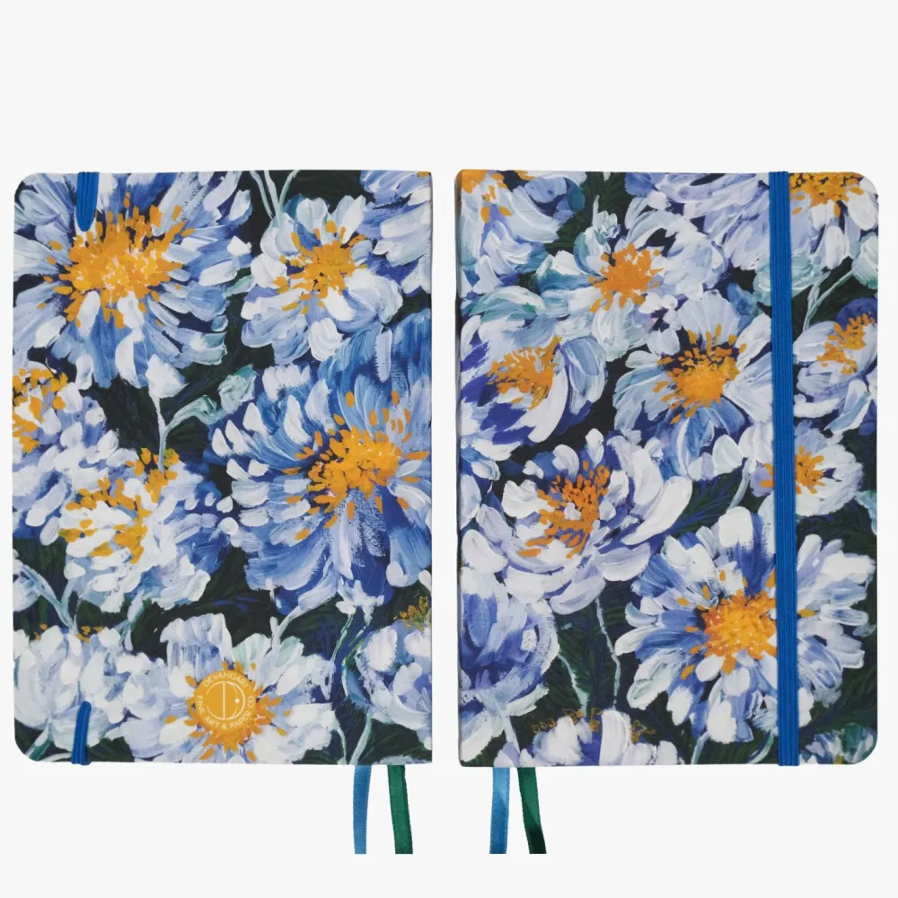 Devangari Notes w kropki Windy Daisies A5 - - 120 g/m2