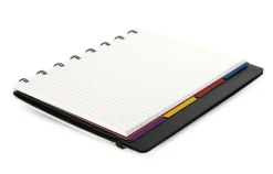 Filofax Notes w linie Classic - - czarny A5