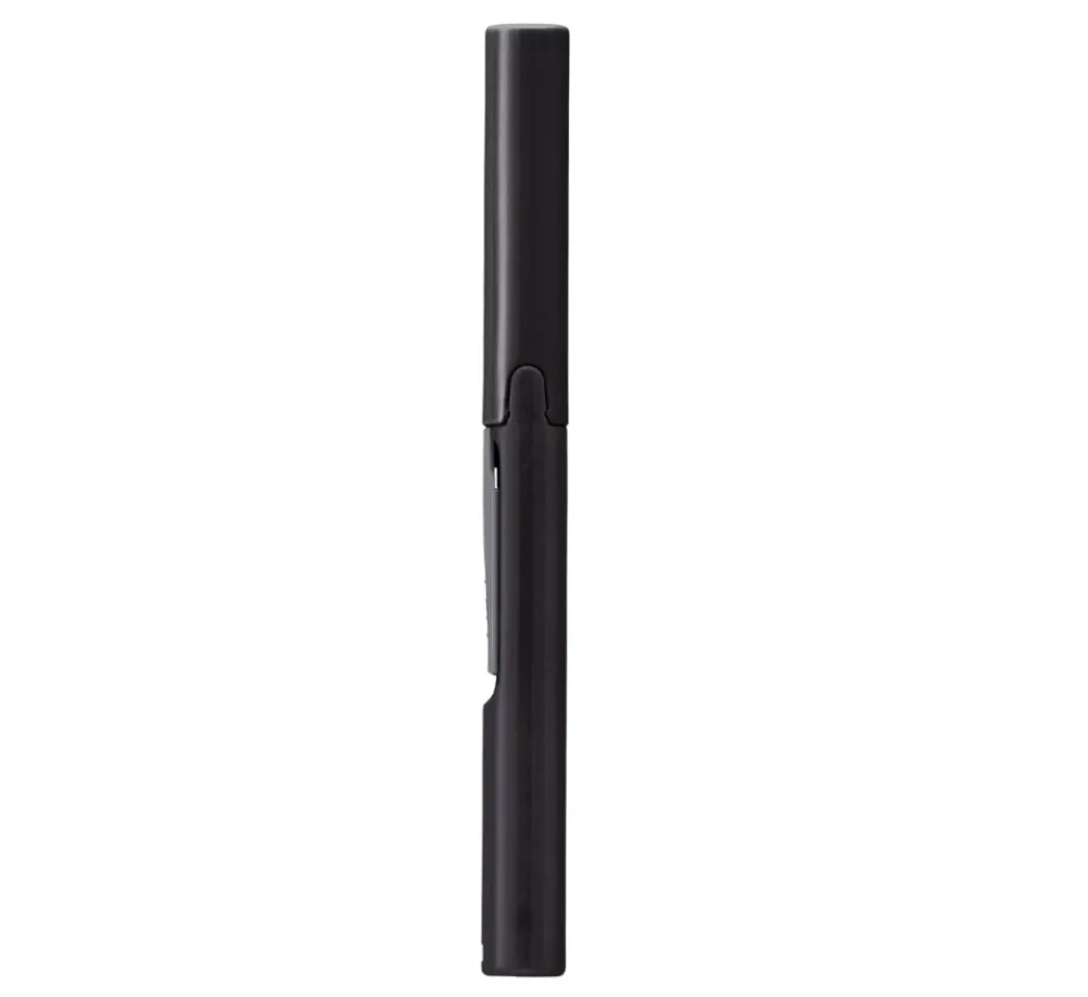 Plus Nożyczki kieszonkowe SC-130PF - - czarne 13,5 cm