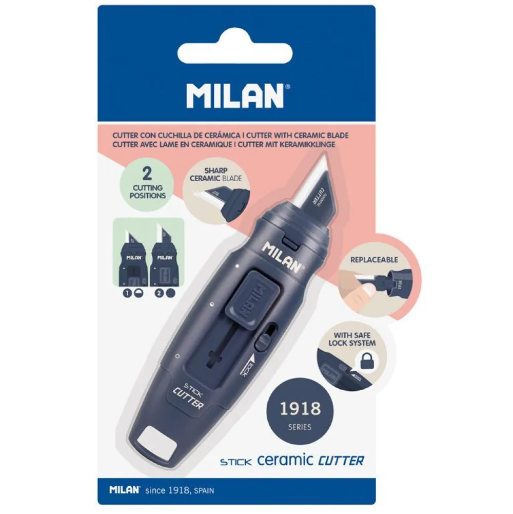 Milan Nożyk ceramiczny Stick 1918 - - niebieski > Noże I Skalpele Do Cięcia