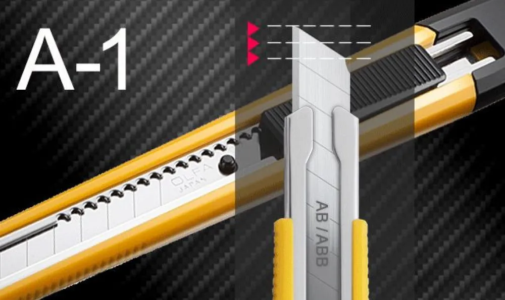 Olfa Nóż segmentowy A-1 - - 9 mm > Noże I Skalpele Do Cięcia
