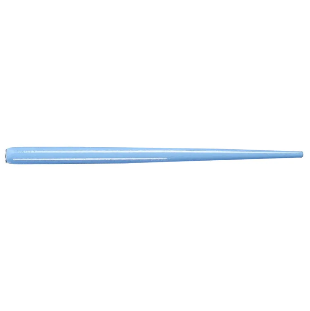 DEML Holzerzeugnisse Obsadka drewniana do kaligrafii - Deml - prosta, Baby Blue, 17 cm