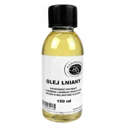 Roman Szmal Olej lniany do farb olejnych, rafinowany - - 150 ml