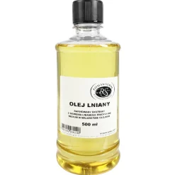 Roman Szmal Olej lniany do farb olejnych, rafinowany - - 500 ml