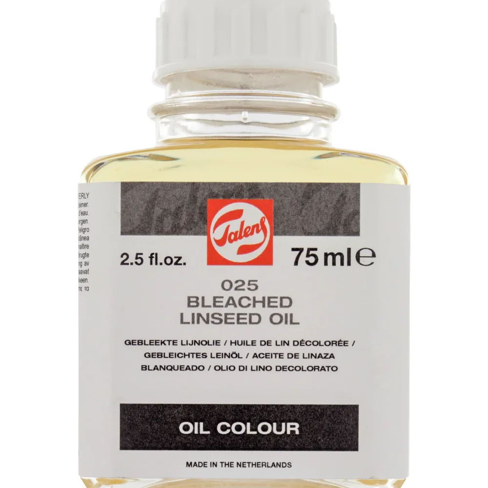 Talens Olej lniany do farb olejnych - - bielony, 75 ml > Oleje|Media Do Farb Olejnych