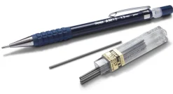 Pentel Ołówek automatyczny AM13 z grafitami - - czarny, 1,3 mm, HB