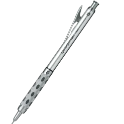 Pentel Ołówek automatyczny Graphgear 1000 - - srebrny, 0,5 mm
