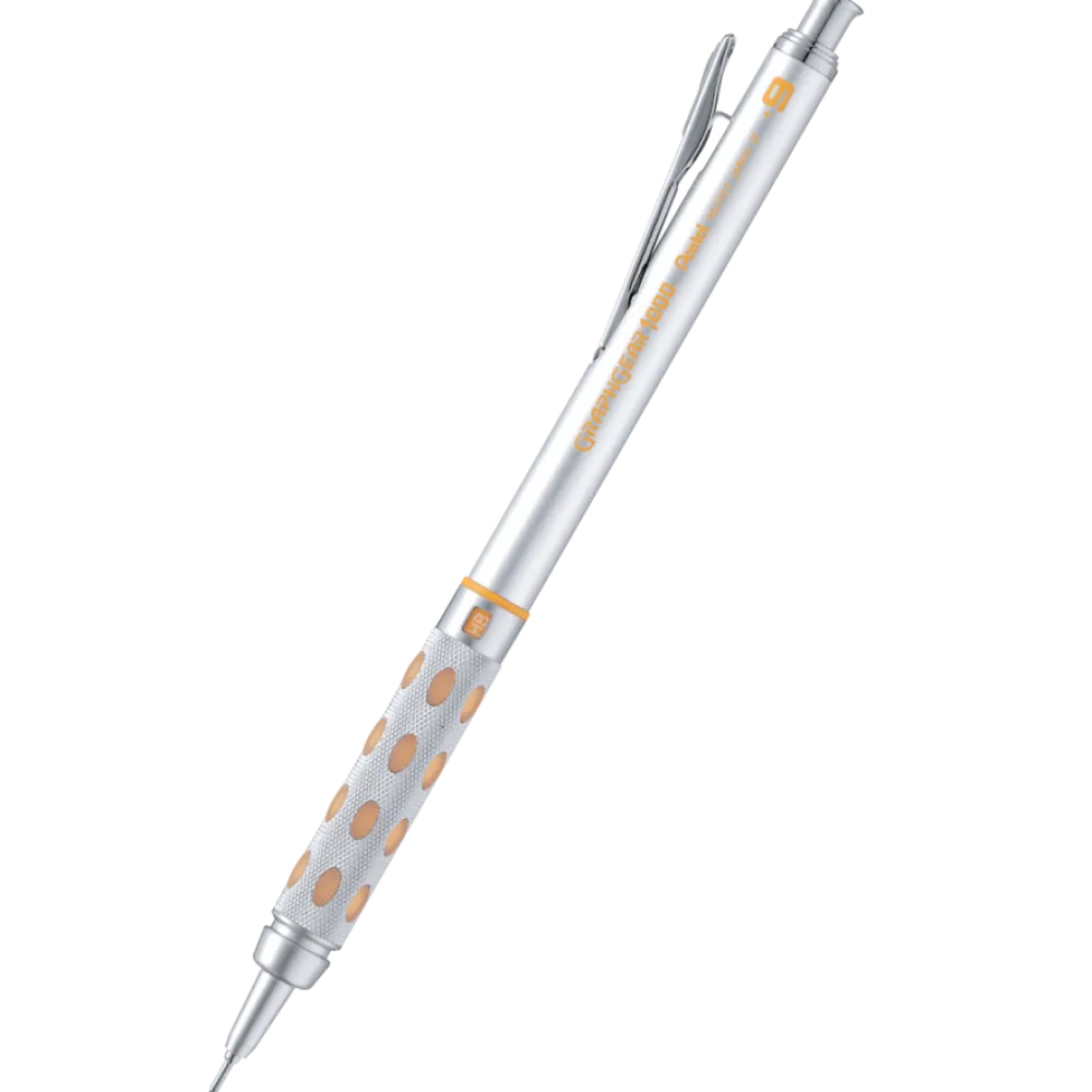 Pentel Ołówek automatyczny Graphgear 1000 - - żółty, 0,9 mm > Ołówki