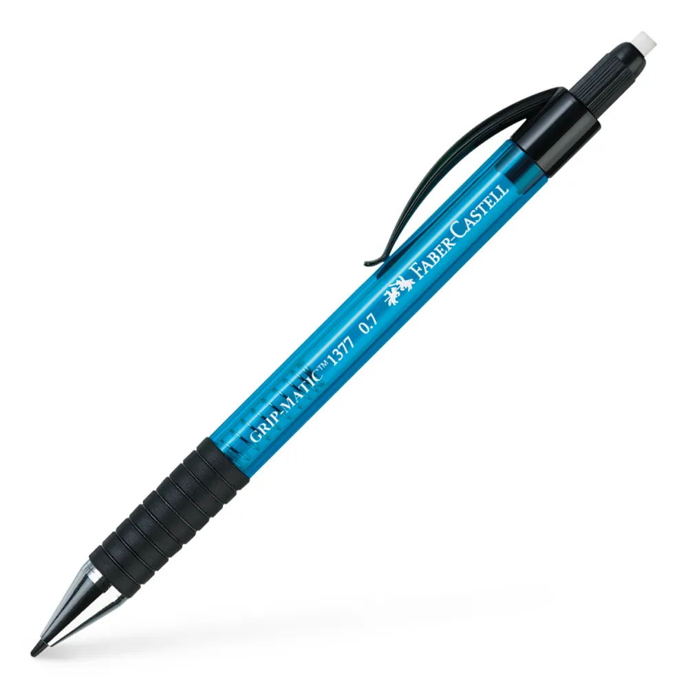 Faber-Castell Ołówek automatyczny Grip Matic - - niebieski 0,7 mm > Ołówki