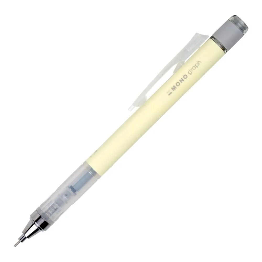 Tombow Ołówek automatyczny MONO Graph - - Pastel Cream Yellow, 0,5 mm