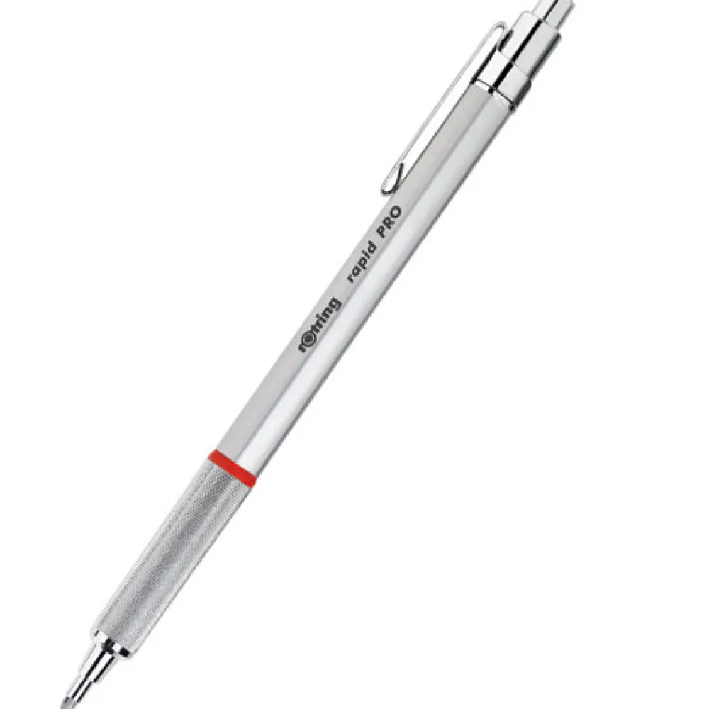 Rotring Ołówek automatyczny Rapid Pro - - srebrny, 0,7 mm