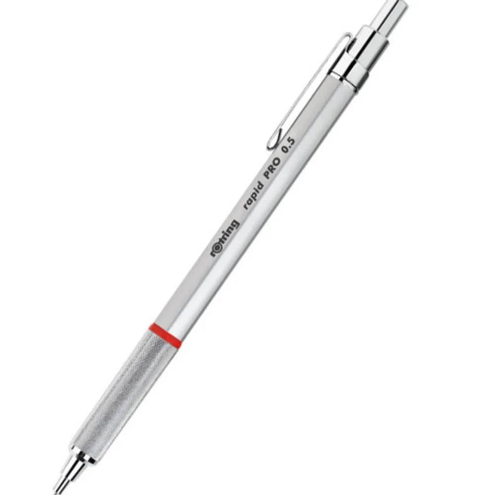 Rotring Ołówek automatyczny Rapid Pro - - srebrny, 0,5 mm > Ołówki