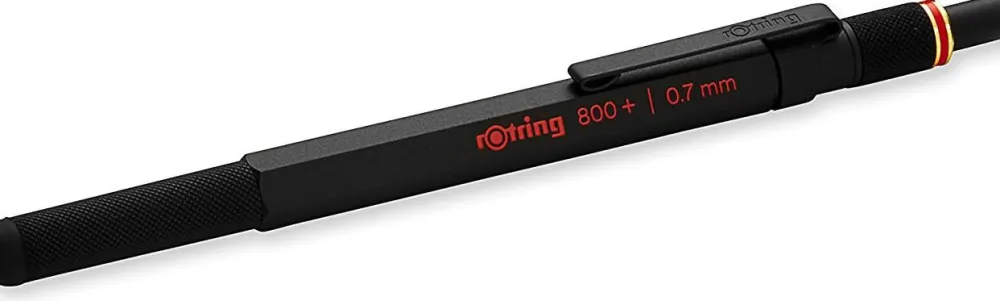 Rotring Ołówek automatyczny 800+ - - czarny, 0,7 mm