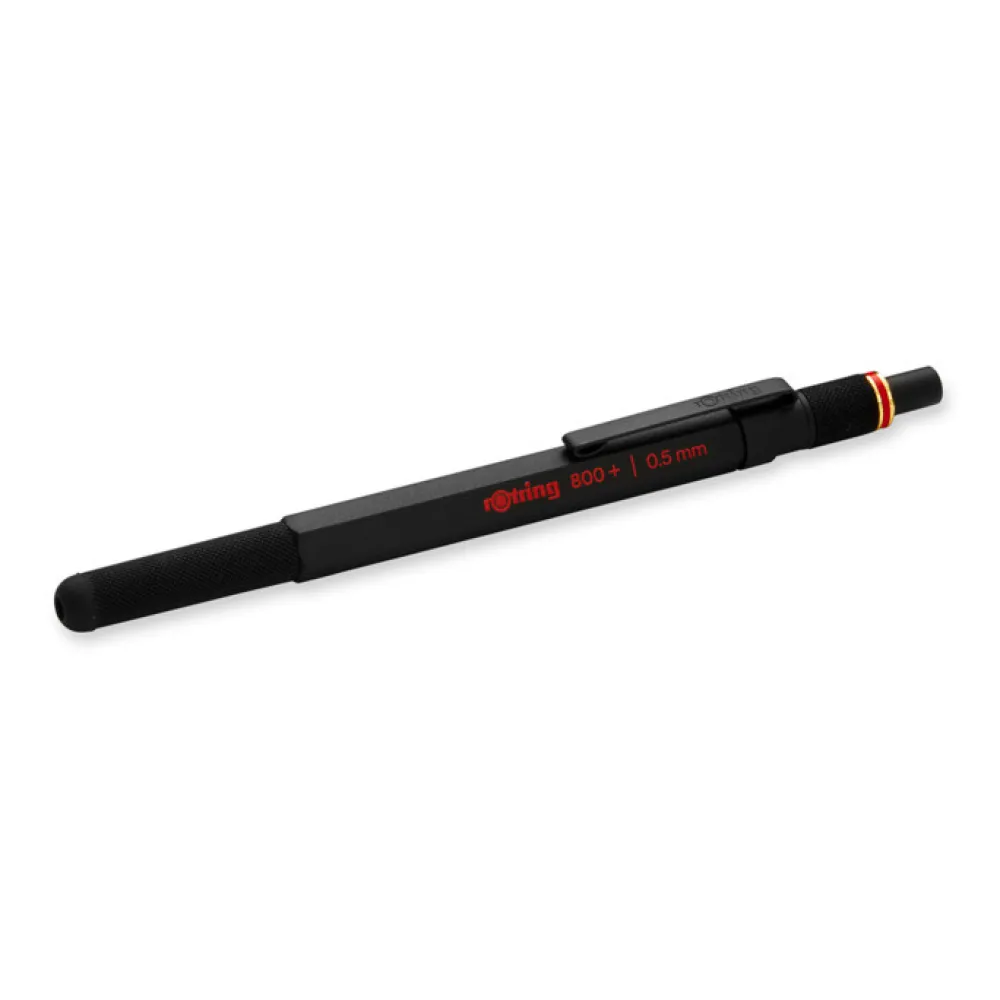 Rotring Ołówek automatyczny 800+ - - czarny, 0,5 mm > Ołówki