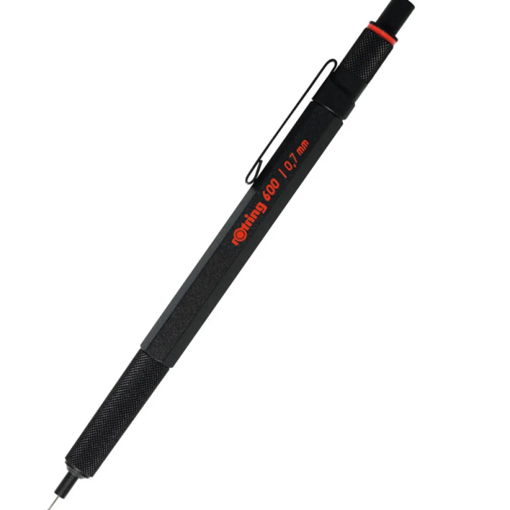 Rotring Ołówek automatyczny 600 - - czarny, 0,7 mm