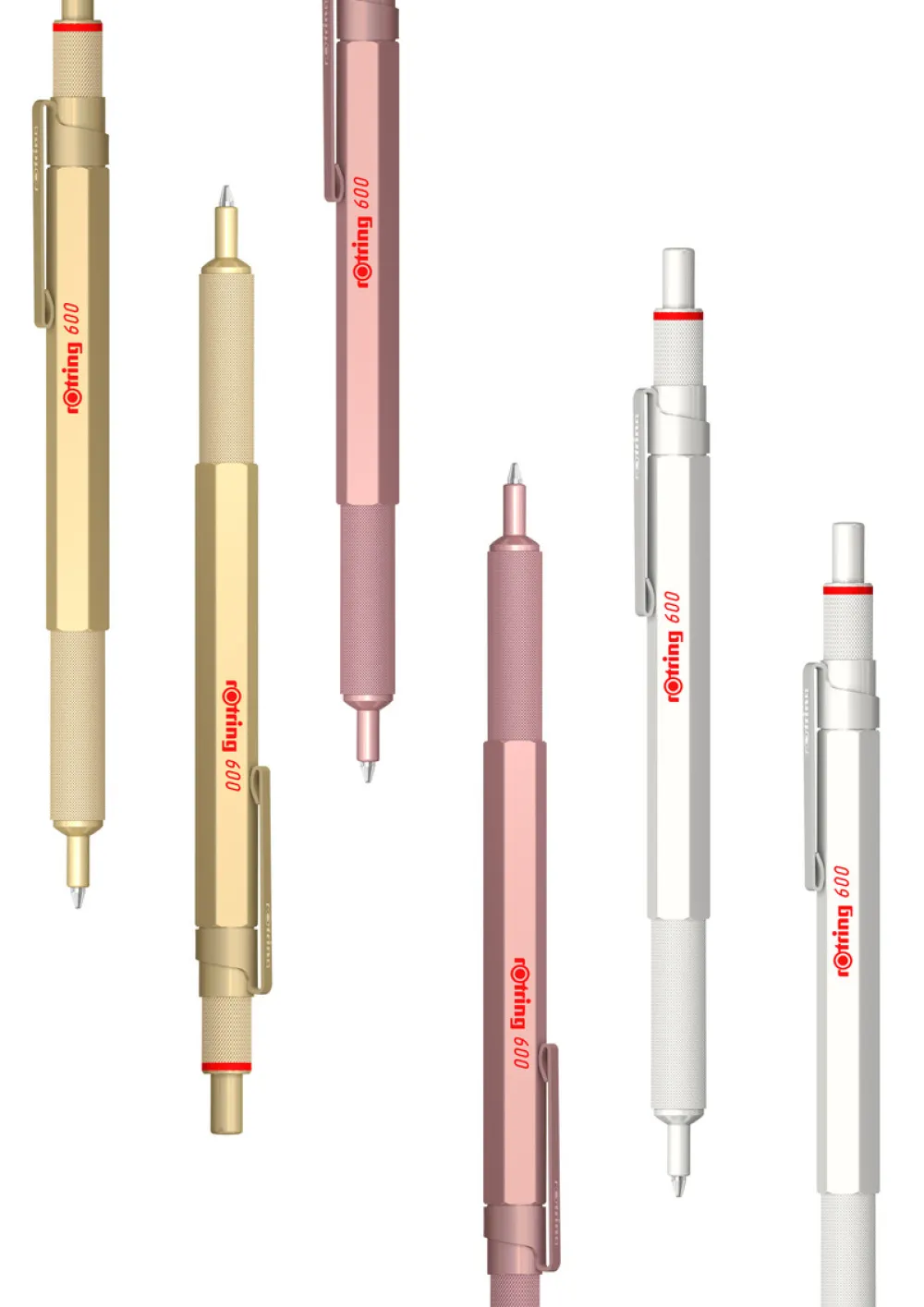 Rotring Ołówek automatyczny 600 - - Gold 0,5 mm