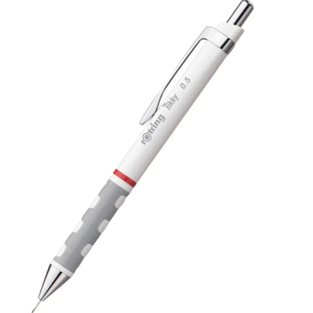 Rotring Ołówek automatyczny Tikky III - - White, 0,5 mm > Ołówki