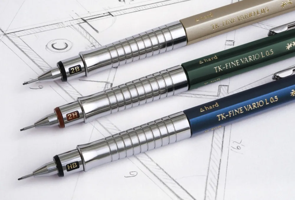 Faber-Castell Ołówek automatyczny TK-Fine Vario L - - Indygo, 0,35 mm, HB