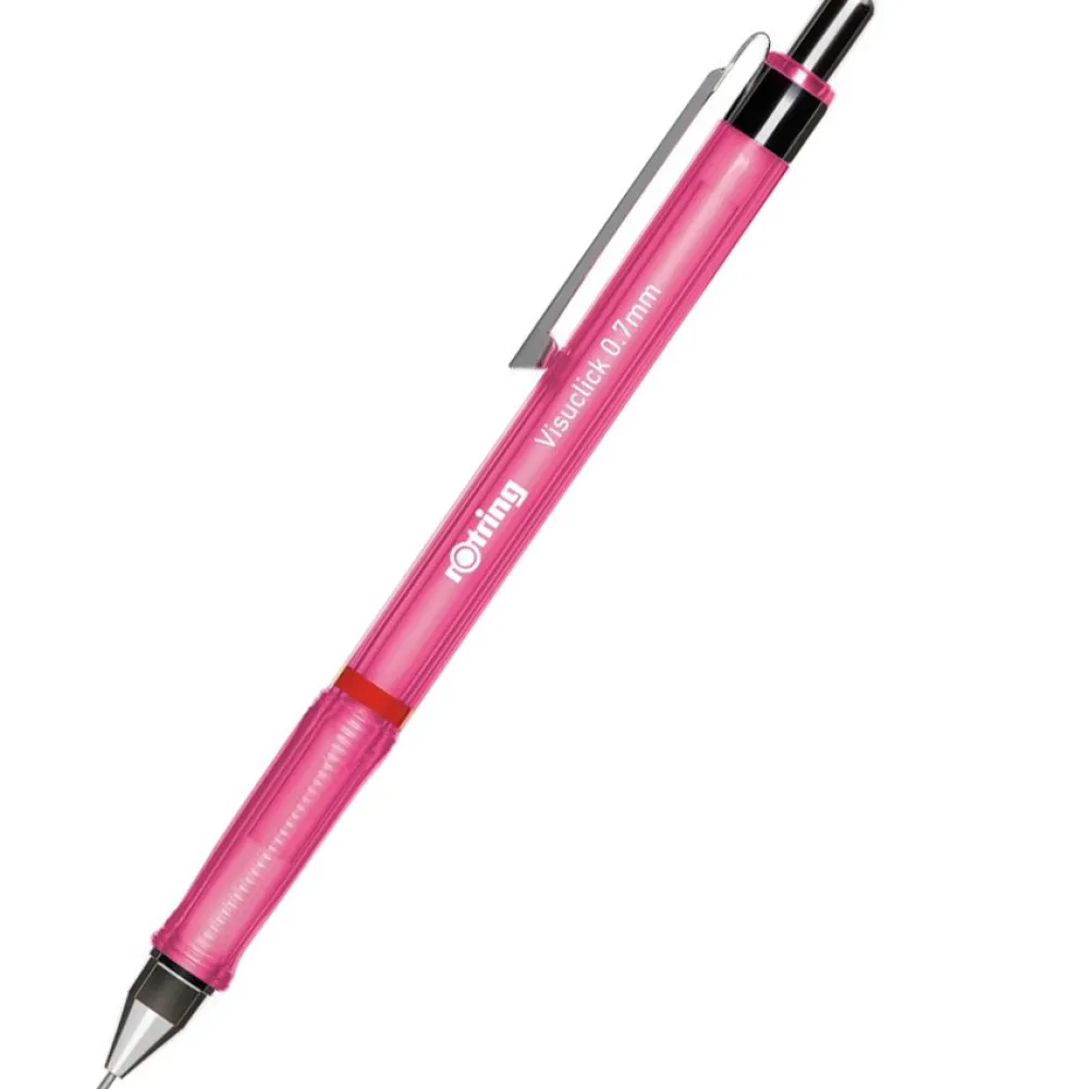 Rotring Ołówek automatyczny Visuclick - - Pink, 0,7 mm