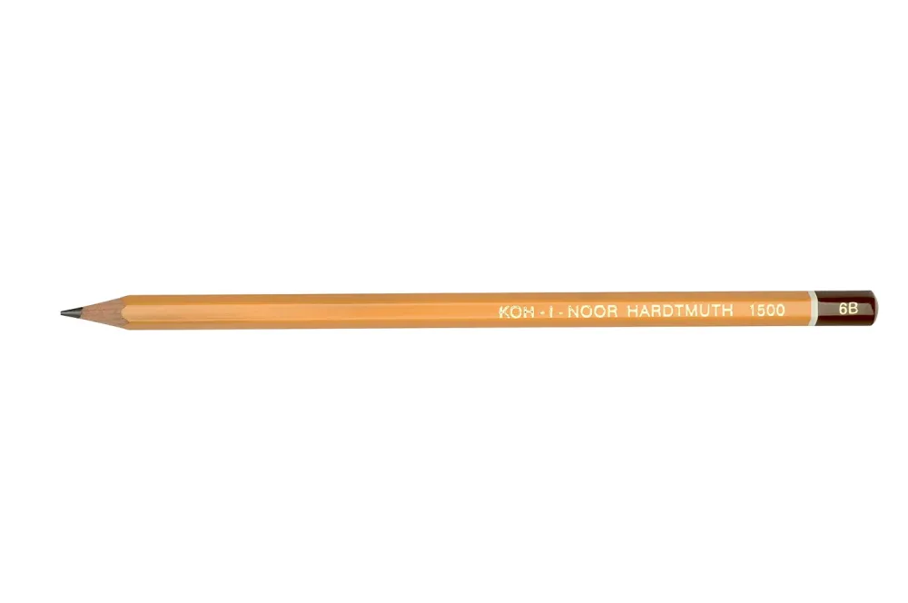 KOH-I-NOOR Ołówek grafitowy 1500 - - 6B