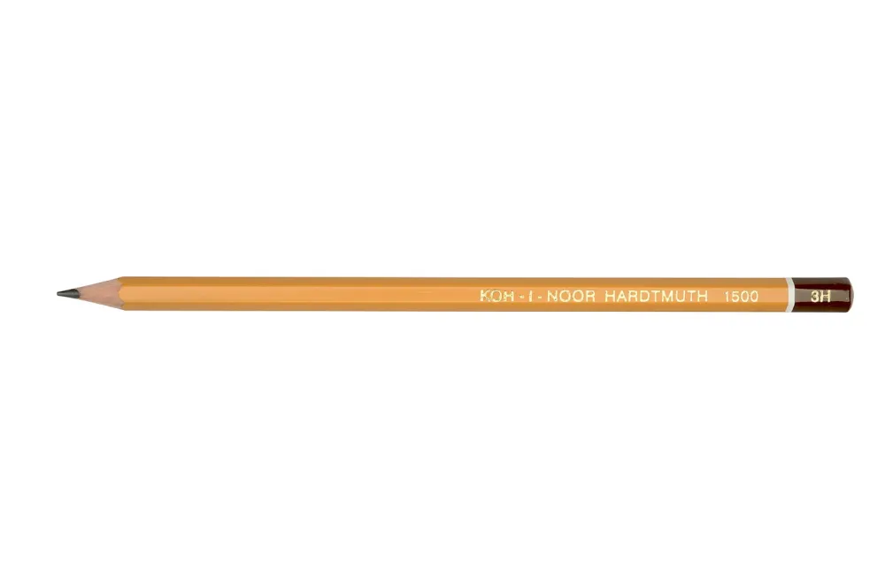 KOH-I-NOOR Ołówek grafitowy 1500 - - 3H