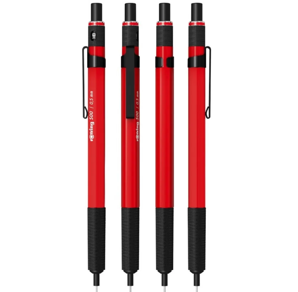 Rotring Ołówek grawitacyjny 500 - - Red 0,5 mm