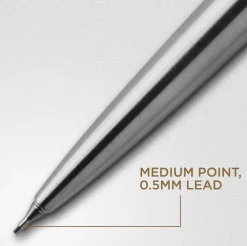 Parker Ołówek mechaniczny Jotter w etui - - Matt Steel, 0,5 mm