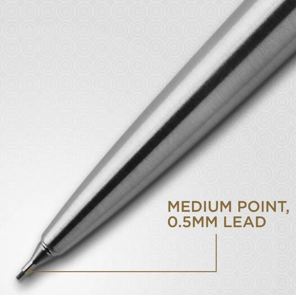 Parker Ołówek mechaniczny Jotter w etui - - Matt Steel, 0,5 mm