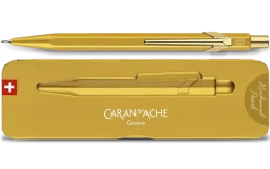 Caran d'Ache Ołówek mechaniczny 844 Premium z etui - - Goldbar, 0,7 mm > Ołówki