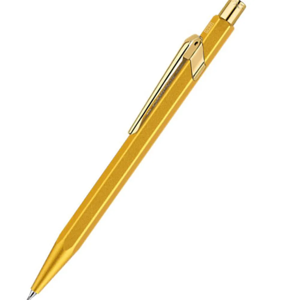 Caran d'Ache Ołówek mechaniczny 844 Premium z etui - - Goldbar, 0,7 mm > Ołówki