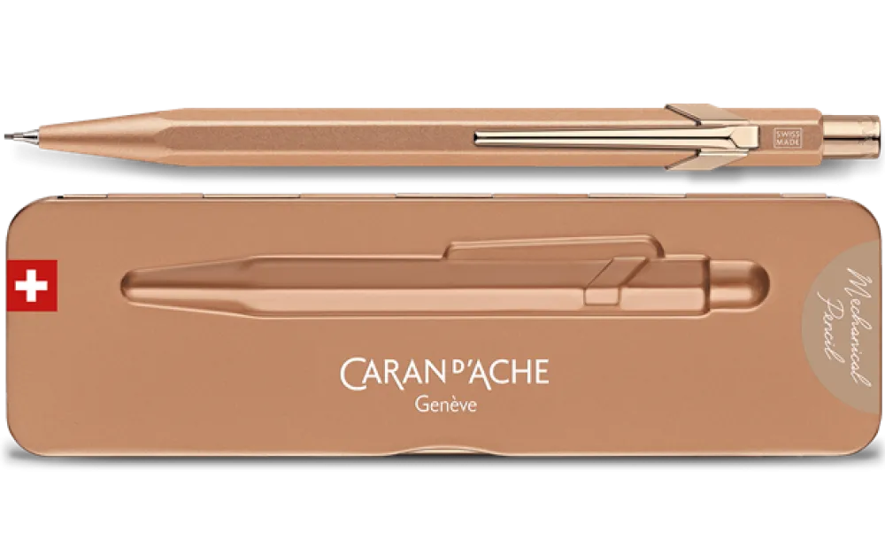 Caran d'Ache Ołówek mechaniczny 844 Premium z etui - - Black Code, 0,7 mm > Ołówki