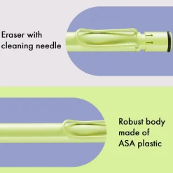 Lamy Ołówek mechaniczny Safari - - Springgreen 0,5 mm