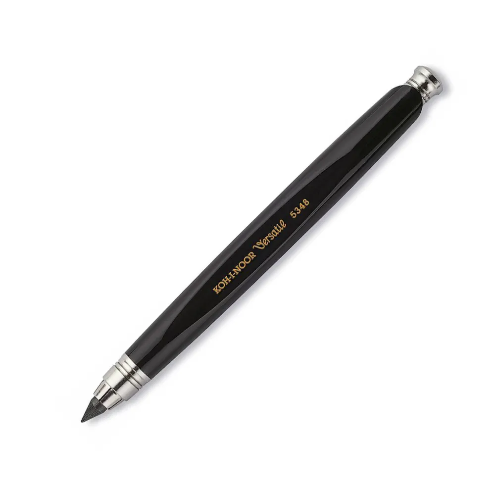 KOH-I-NOOR Ołówek mechaniczny Versatil z temperówką - - czarny, 5,6 mm > Ołówki