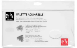 Caran d'Ache Paleta malarska Artist - - biała, dwustronna, 13 x 26 cm