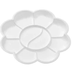 Simply Crafting Paleta malarska kwiatek - - biała, 13,5 cm > Paletki Malarskie