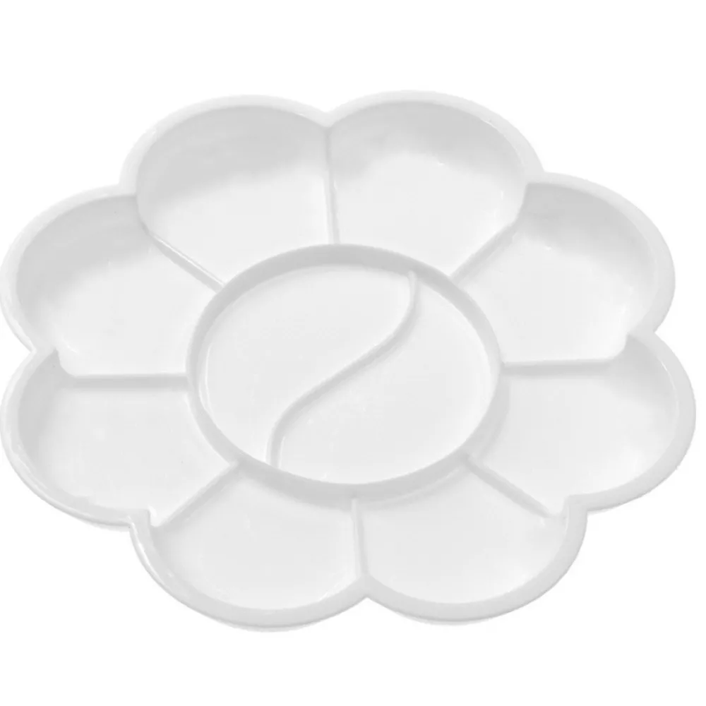 Simply Crafting Paleta malarska kwiatek - - biała, 13,5 cm > Paletki Malarskie