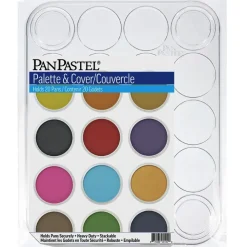 PanPastel Paletka z pokrywką do pasteli - 20 miejsc ><noscript><img width=