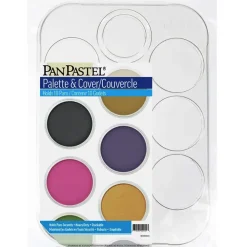 PanPastel Paletka z pokrywką do pasteli - 10 miejsc