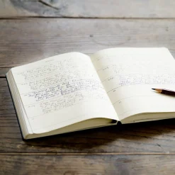 Leuchtturm1917 Pamiętnik pięcioletni Some lines a day - - czarny, twarda okładka, A5