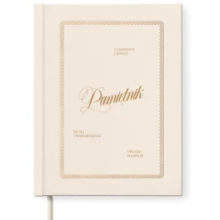 Jasnie Plan Pamiętnik 16 x 21 cm - Jaśnie Plan - beżowy ><noscript><img width=