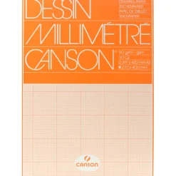 Canson Papier, blok milimetrowy - - A3, 90 g, 50 ark.