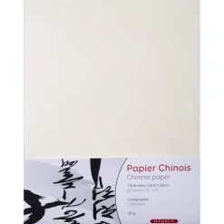 J.Herbin Papier chiński do kaligrafii - - 26,5 x 33 cm, 30 g/m2, 25 ark.